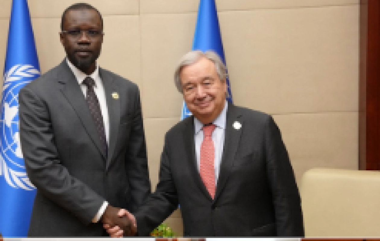 Meloni, Guterres, Thabo Mbeki… : Les contacts de Sonko à la session ordinaire de l'Union Africaine