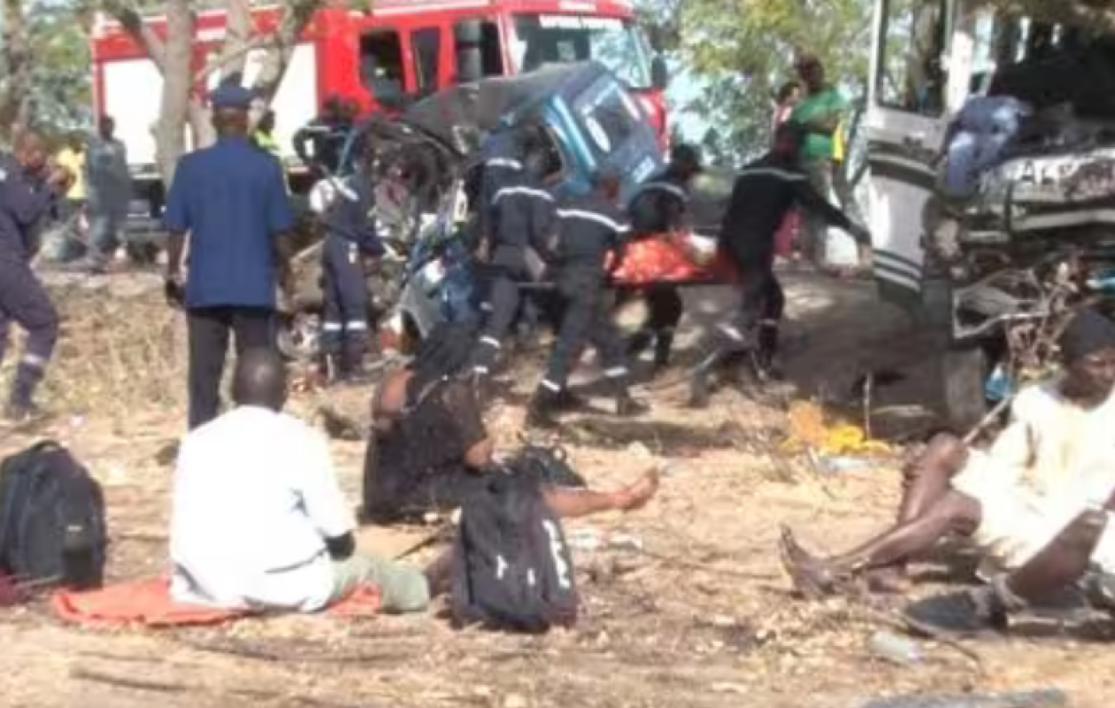 Drame sur l’axe Louga–Saint-Louis : un accident fait deux morts, dont une femme enceinte