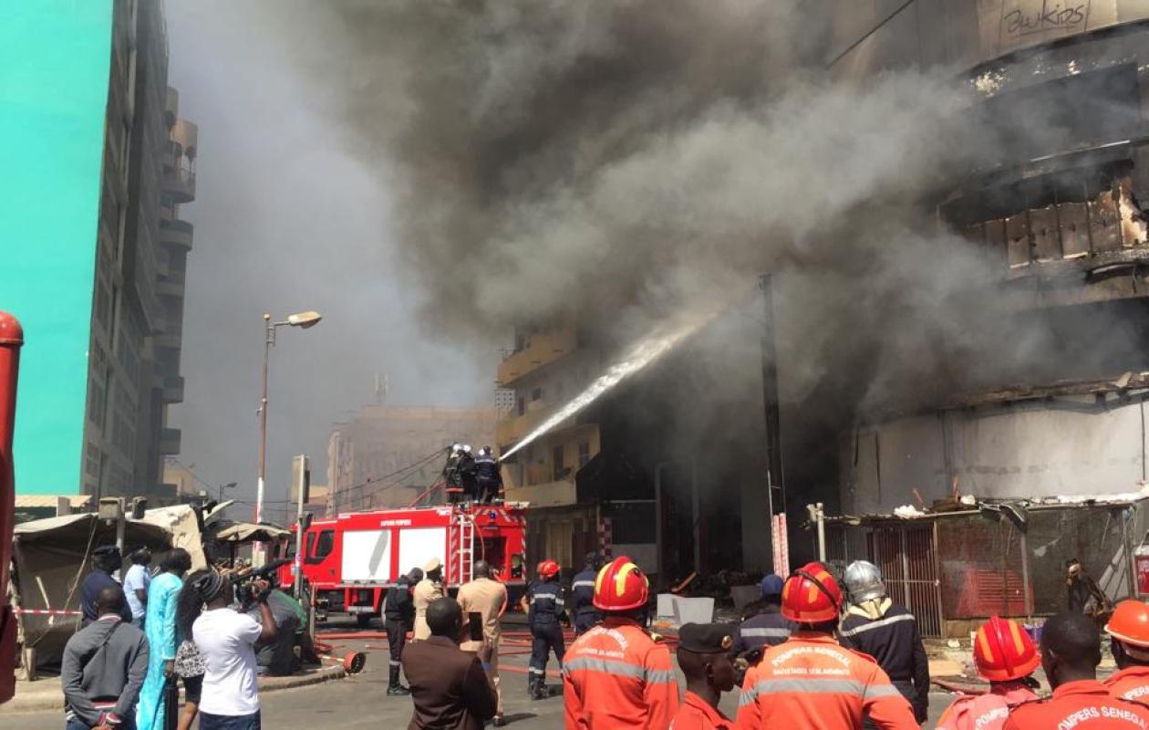 Un incendie s'est déclaré au ministère des Finances