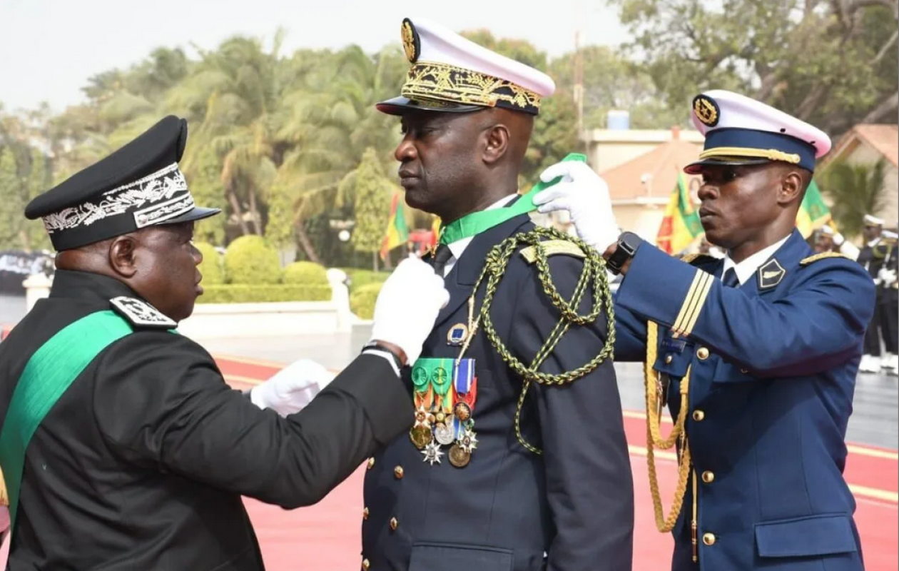 CEMGA : Le vice-amiral d’escadre Oumar Wade officiellement installé à la tête des Armées
