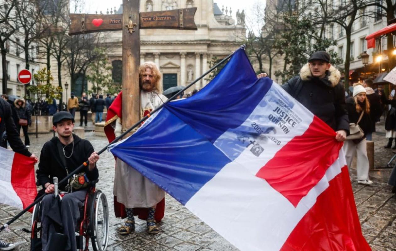 Mort d'un militant nationaliste en France: un assistant parlementaire d'un député de gauche radicale interpellé