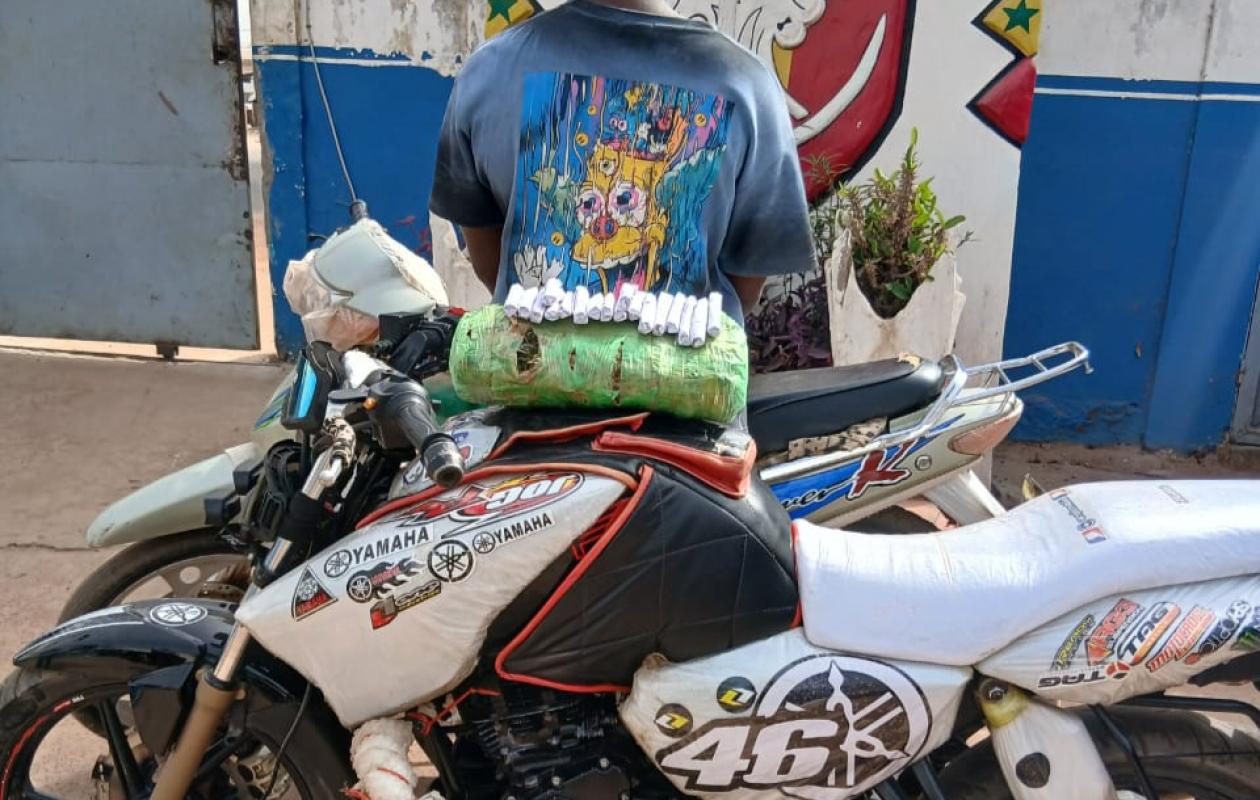 Kolda : M. Baldé interpellé avec 2,5 kg de chanvre indien, ses complices en fuite