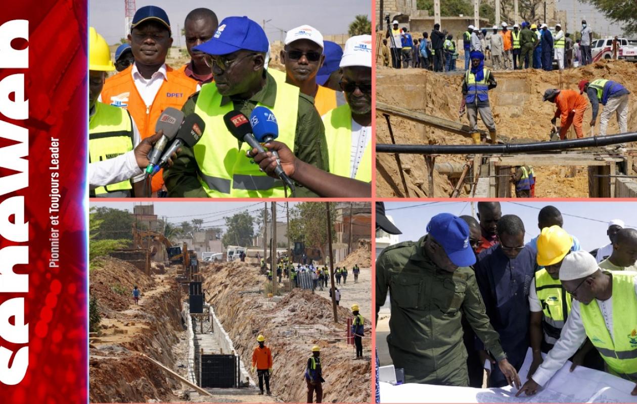 Projet de drainage des eaux pluviales de Tivaouane : Les travaux livrés avant le Gamou