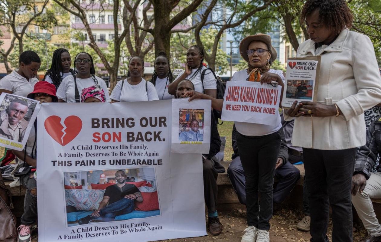 Trompés, traumatisés: le calvaire des Kényans enrôlés de force par l'armée russe