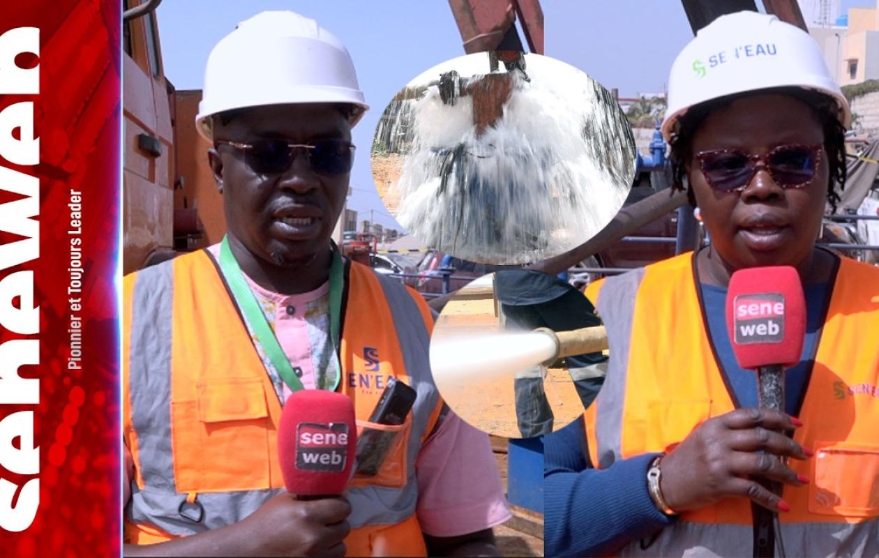 Entretien des forages : la Sen’Eau engage des travaux pour préserver la qualité de l’eau à la cité Tobago