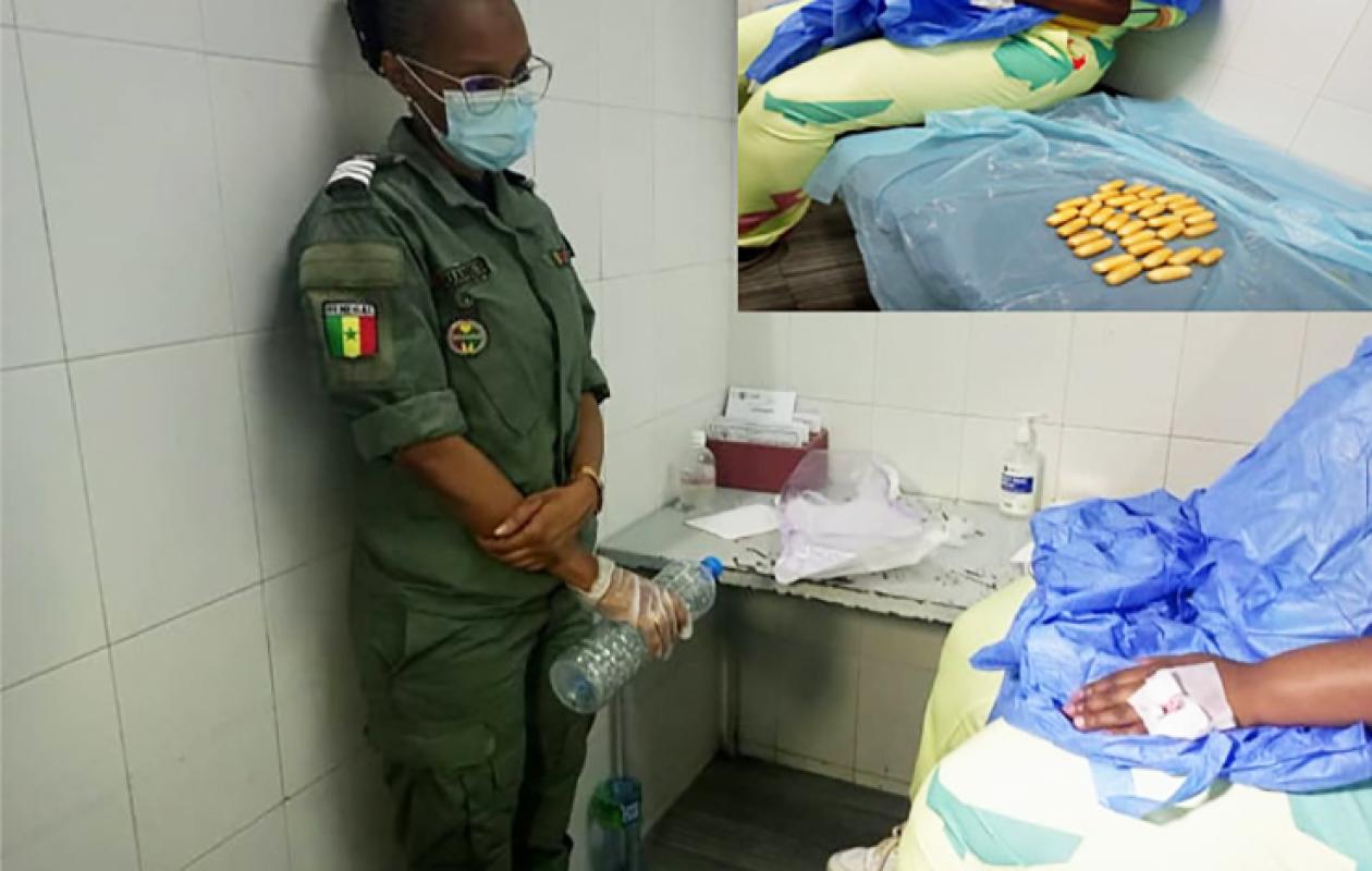 Trafic international de drogue : 15 ans requis contre une mule Sud-Africaine et son présumé complice sénégalais