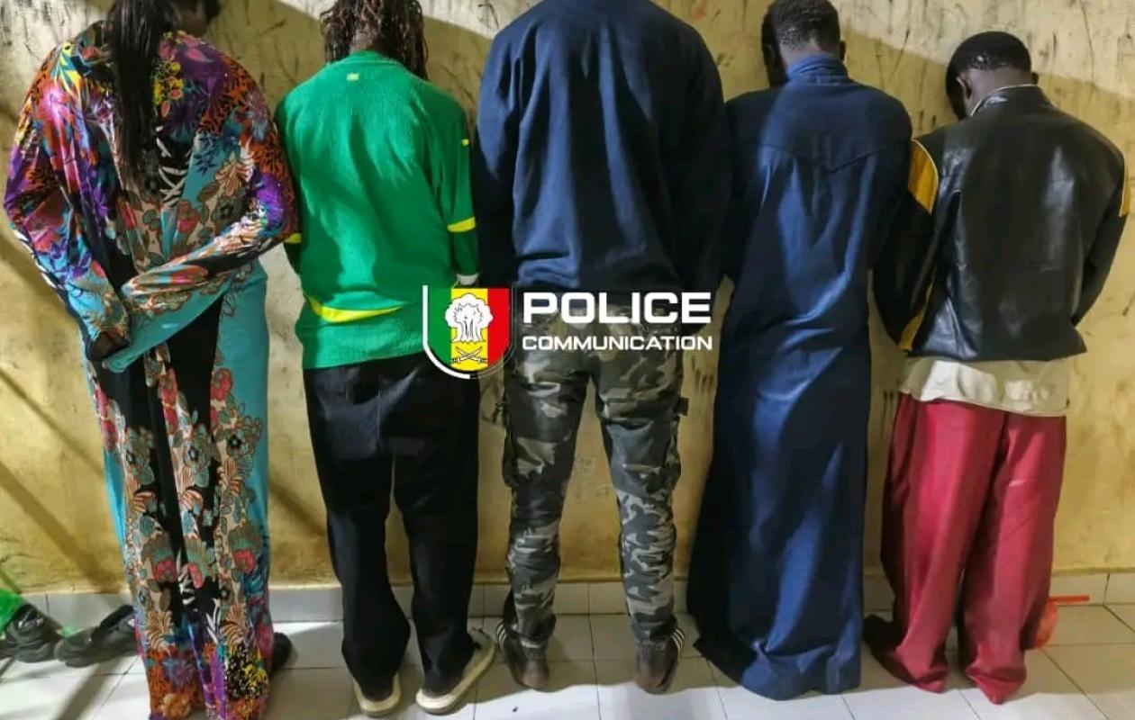 Trafic de crack à Yeumbeul : la police publie les images de la Tiktokeuse Imane Traoré et ses acolytes