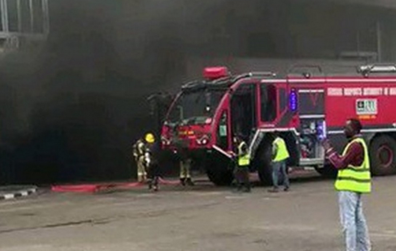 Nigeria : Un incendie s’est déclaré dans le terminal 1 de l’aéroport de Lagos