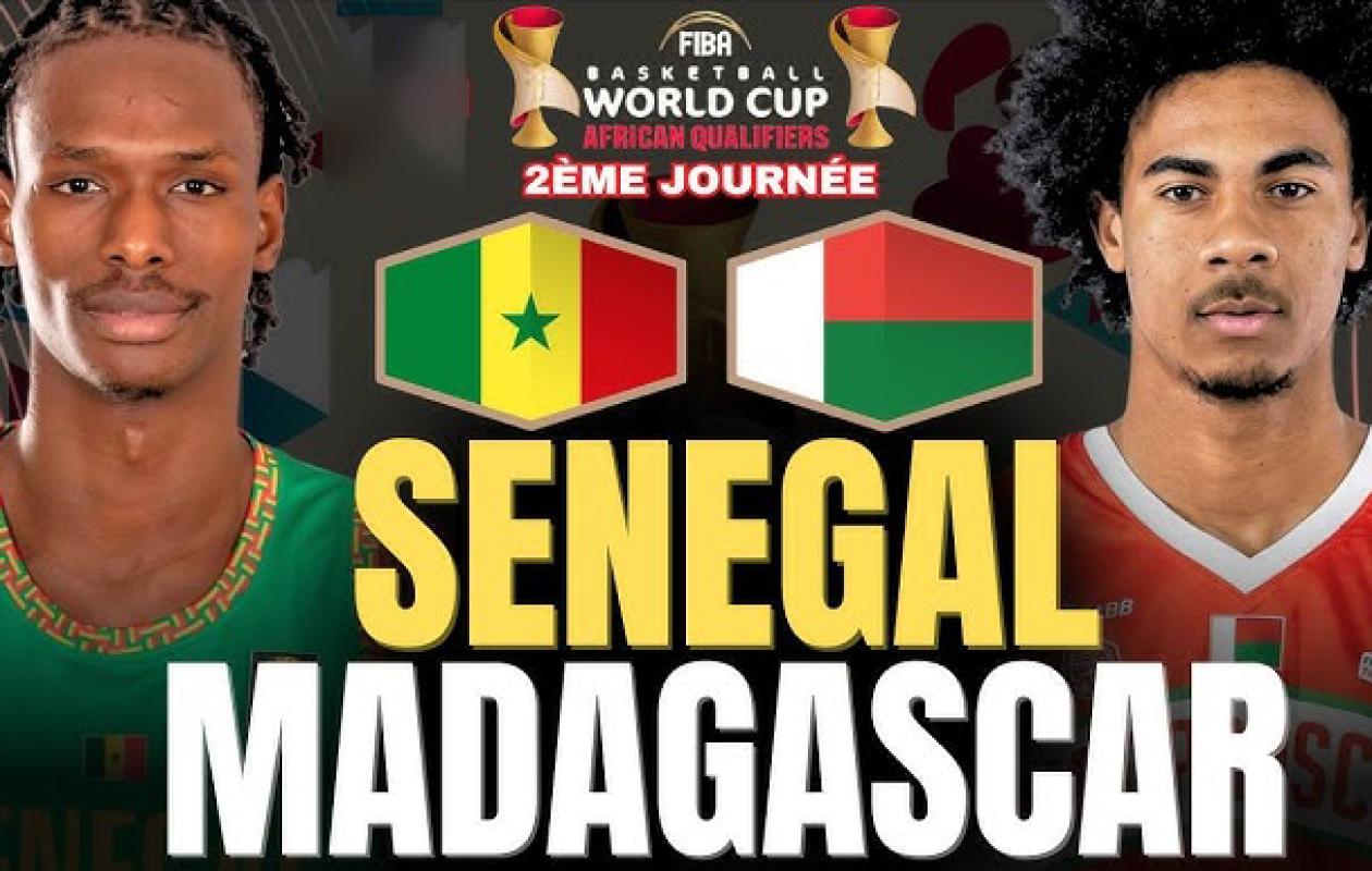 Basket-Eliminatoires mondial 2027 : Sénégal–Madagascar, le match du rebond à Marius Ndiaye à 21 heures
