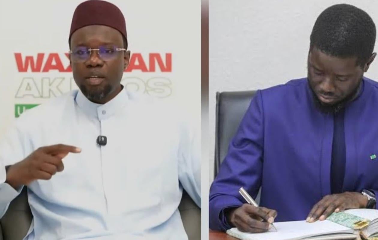 Ousmane Sonko Contredit Diomaye Faye : "Ce n'est pas à Lui de..."