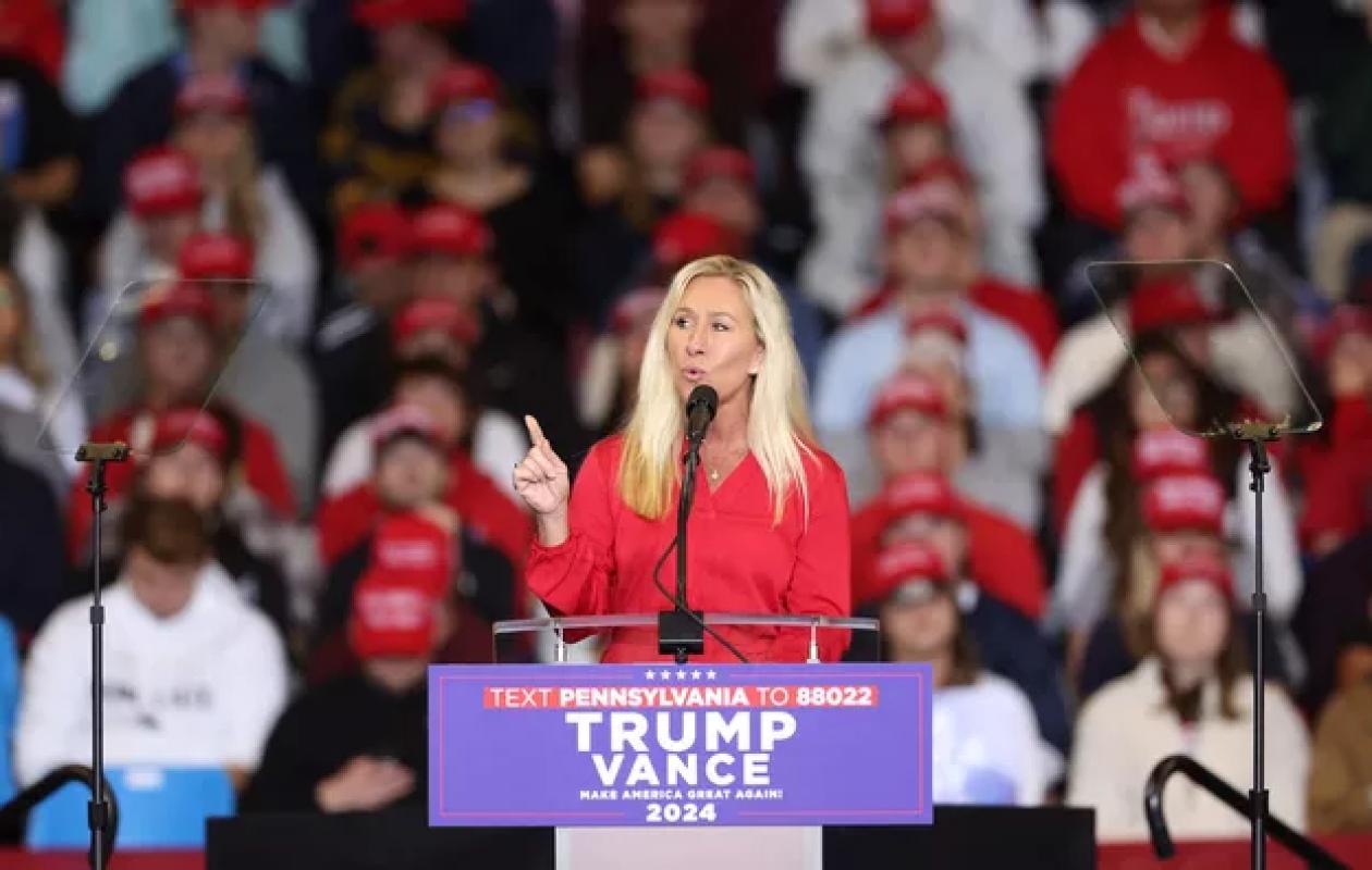 L’ex-élue trumpiste au Congrès, Marjorie Taylor Greene, dénonce les frappes américaines sur l'Iran
