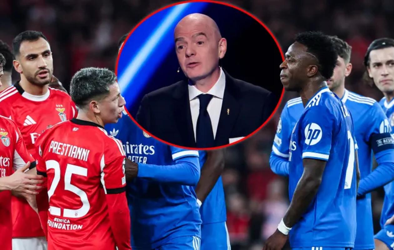 Affaire Vinicius–Prestianni : Gianni Infantino prône une tolérance zéro pour les échanges masqués