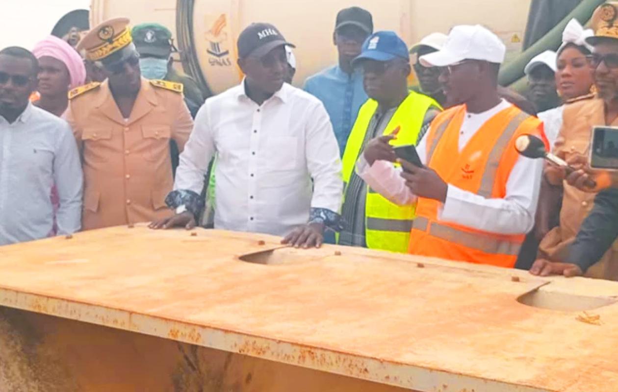 Équité territoriale : L'ONAS déploie une nouvelle infrastructure d'assainissement à Malem-Hodar