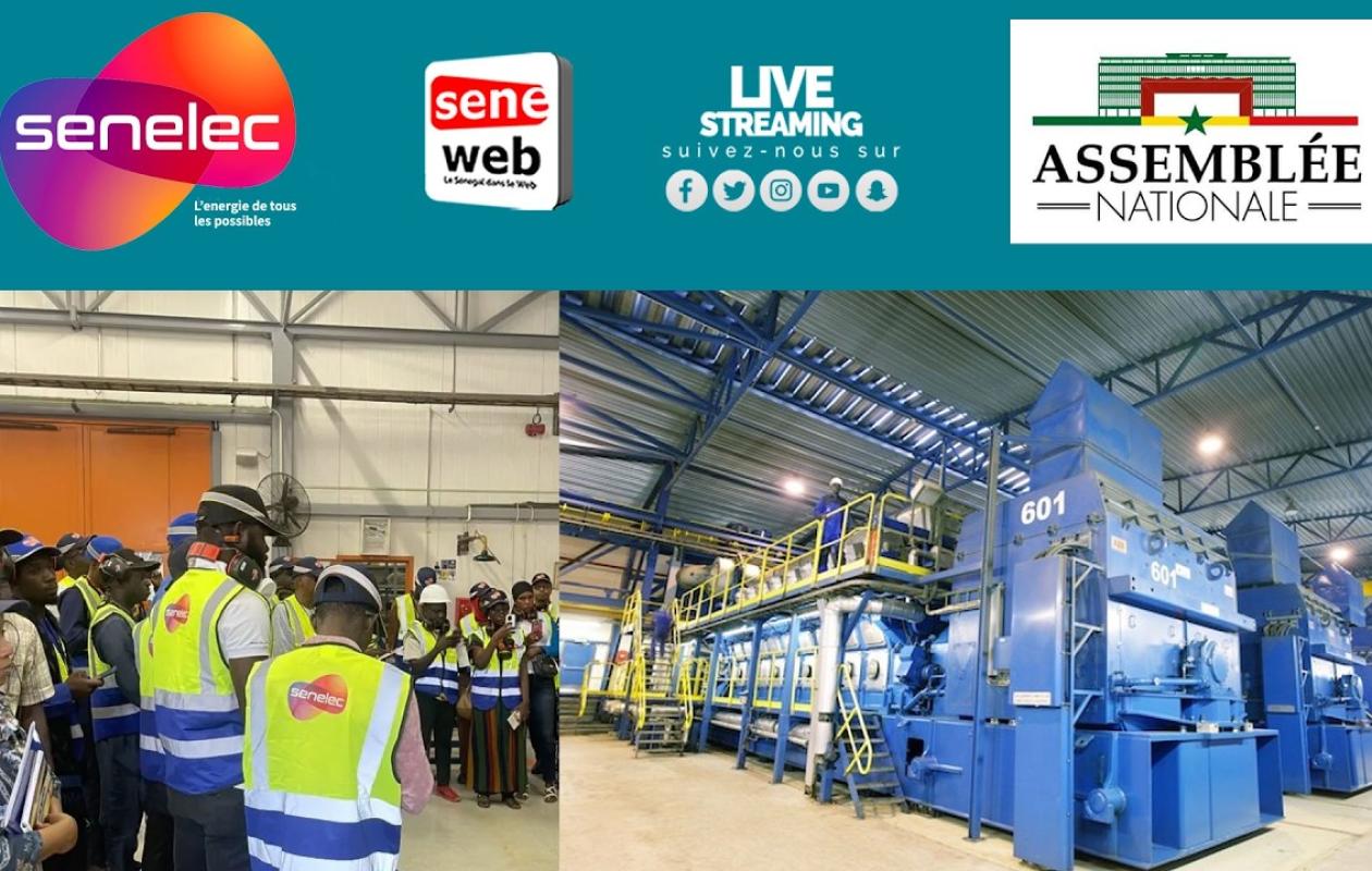 Suivez la visite des députés sur les sites du Dispatching de Hann et de Bel Air de la SENELEC