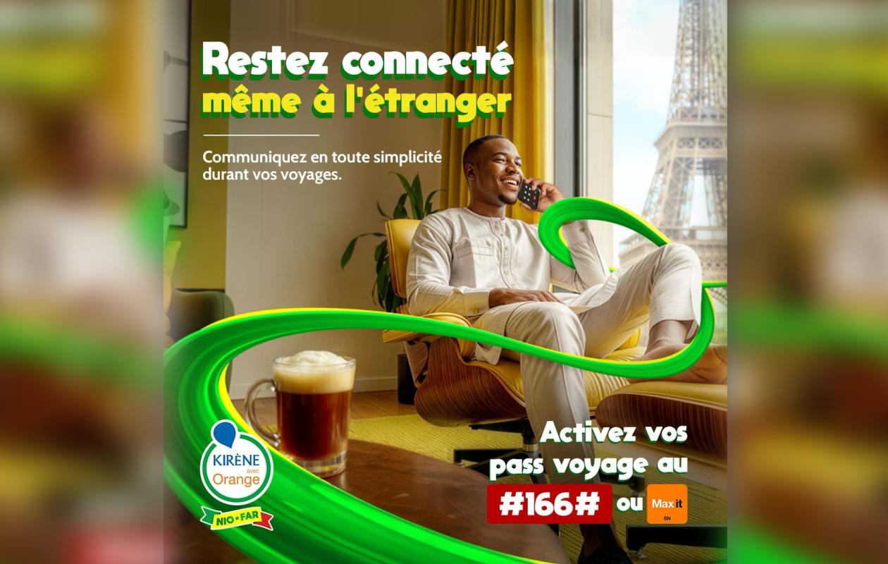 Kirène avec Orange lance une nouvelle gamme d’offres Roaming, simple, automatique et accessible