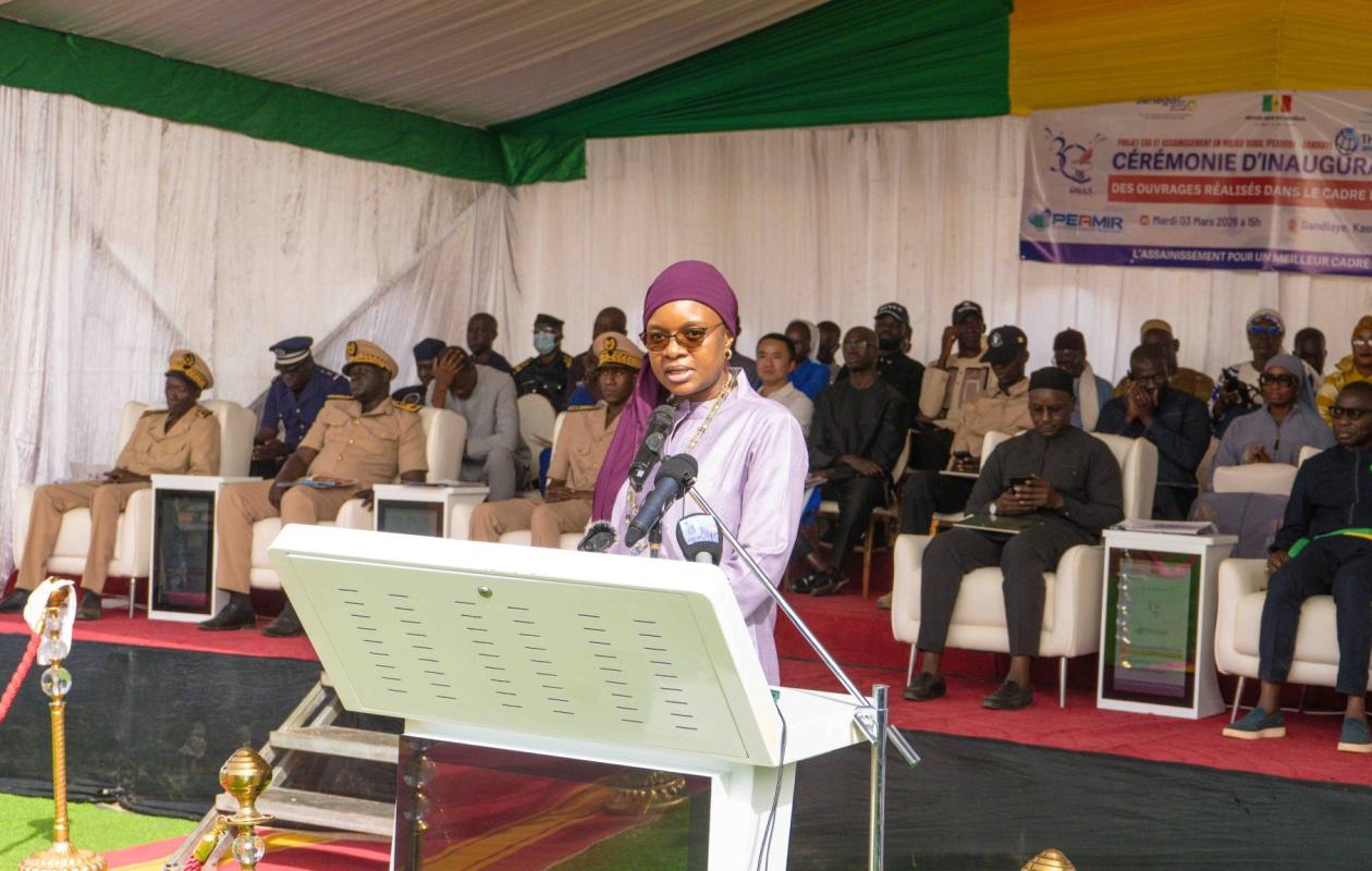 Fatouma Touré Ibrahima (Banque mondiale) : « Chaque ouvrage d’assainissement est un acte fort de la dignité humaine et de la santé publique »