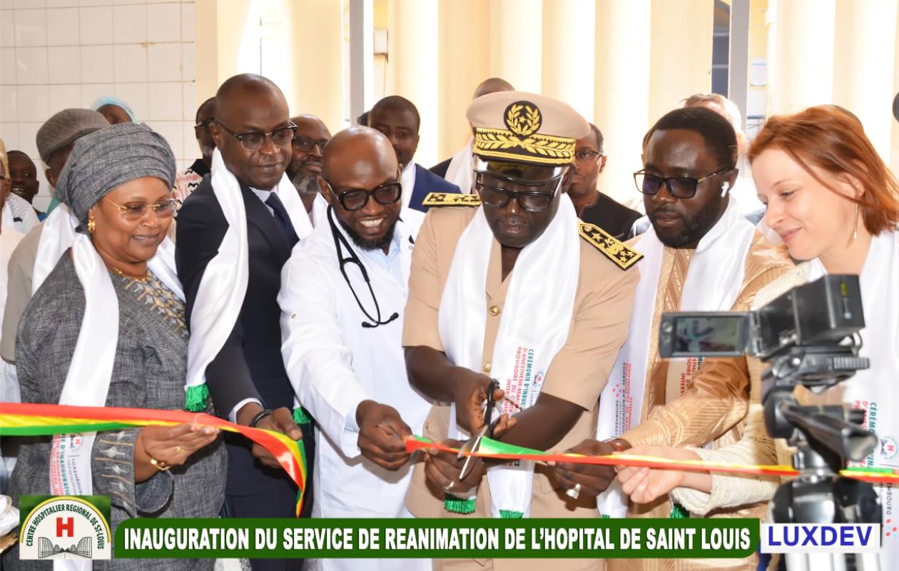 "Inauguration du service d'Anesthésie-Réanimation réhabilité du CHR Saint-Louis : Un rêve devenu réalité..."  (Pr Moustapha Diedhiou)