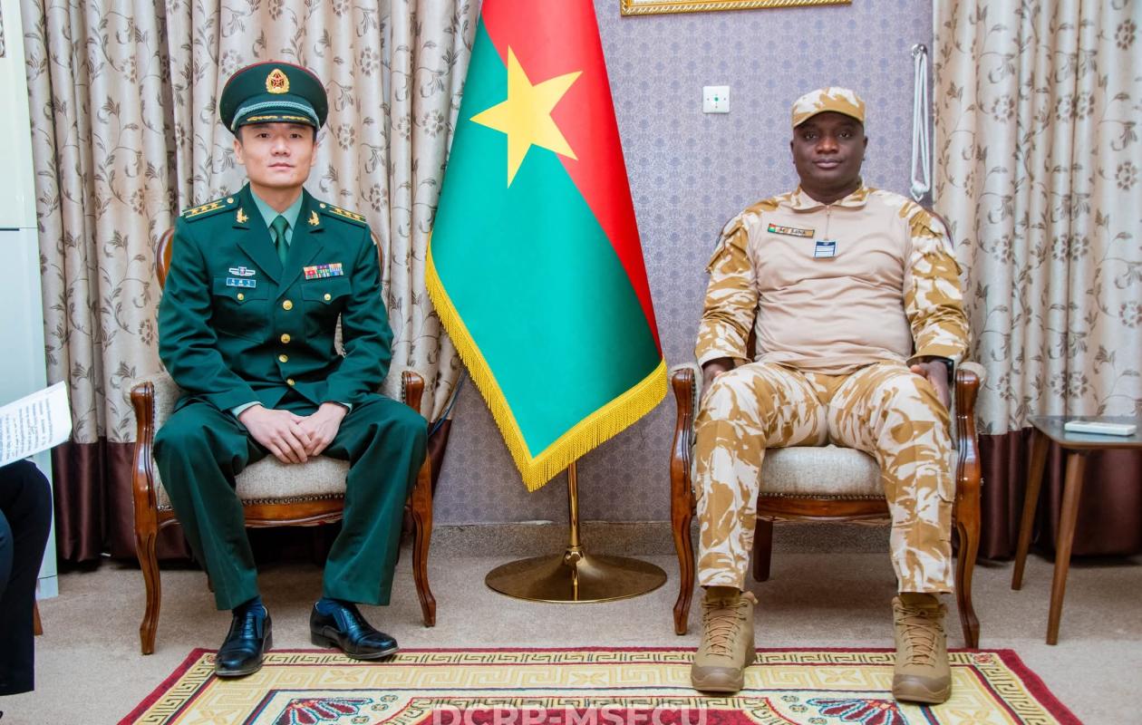 Burkina Faso : La Chine réaffirme son soutien sécuritaire