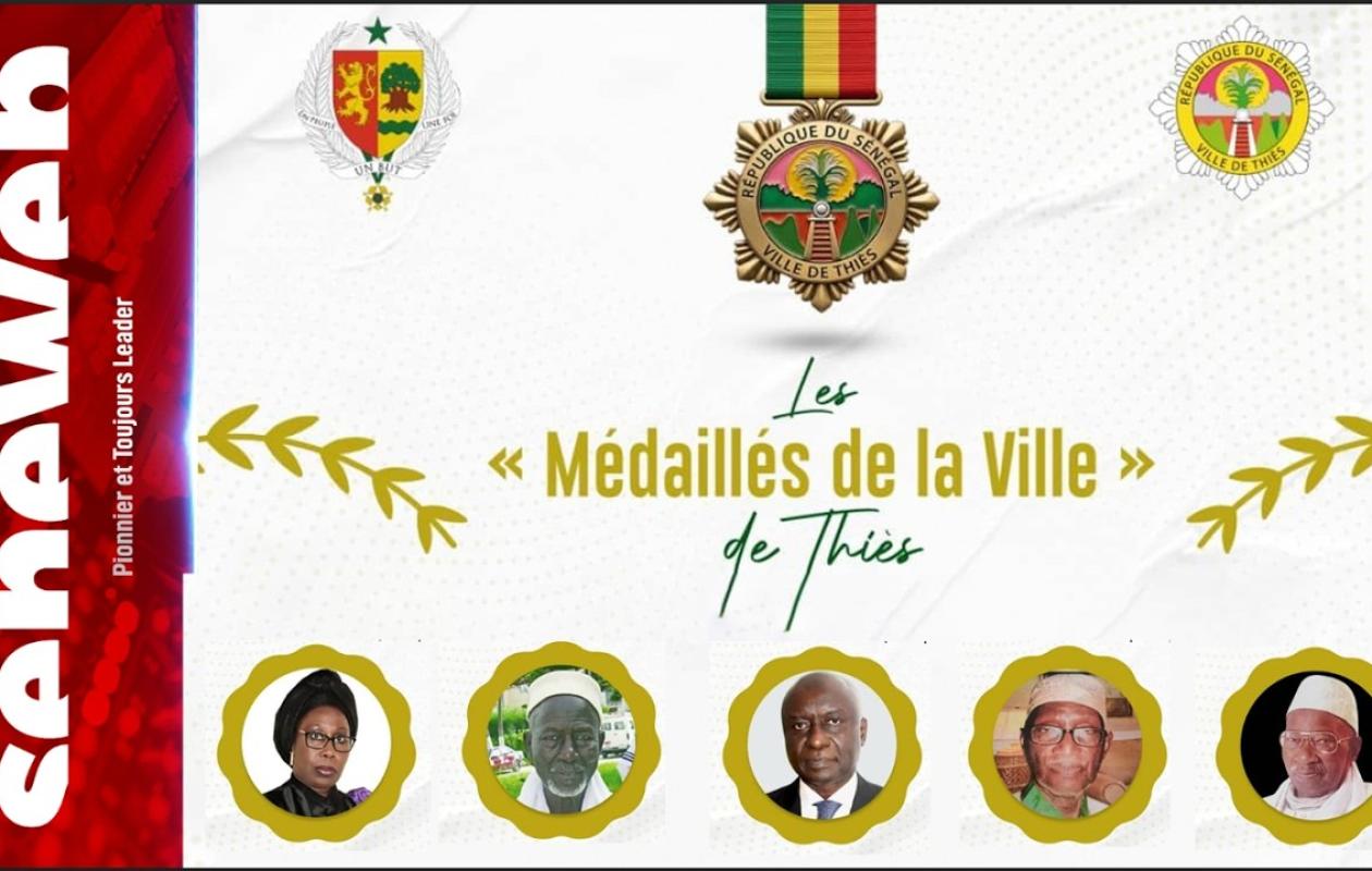 Suivez la cérémonie de remise des distinctions des Médaillés de la Ville de Thiès