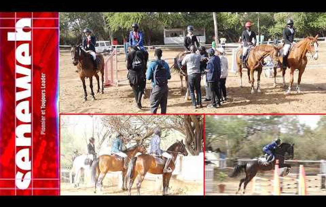 Saut d’obstacles : les cavaliers en compétition au Racing Club de Dakar
