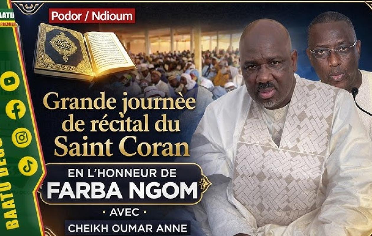 Récital de Coran pour Farba Ngom à Ndioum - Amadou Yero Ba (Maire d'Orofondé) : « Le Fouta se lève sans brûler, sans haine, ni violence »
