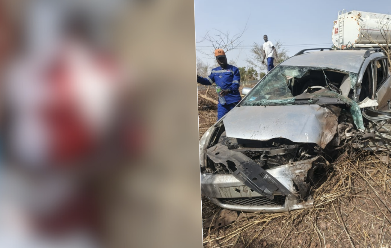 Koumpentoum : mort d’un policier dans un grave accident