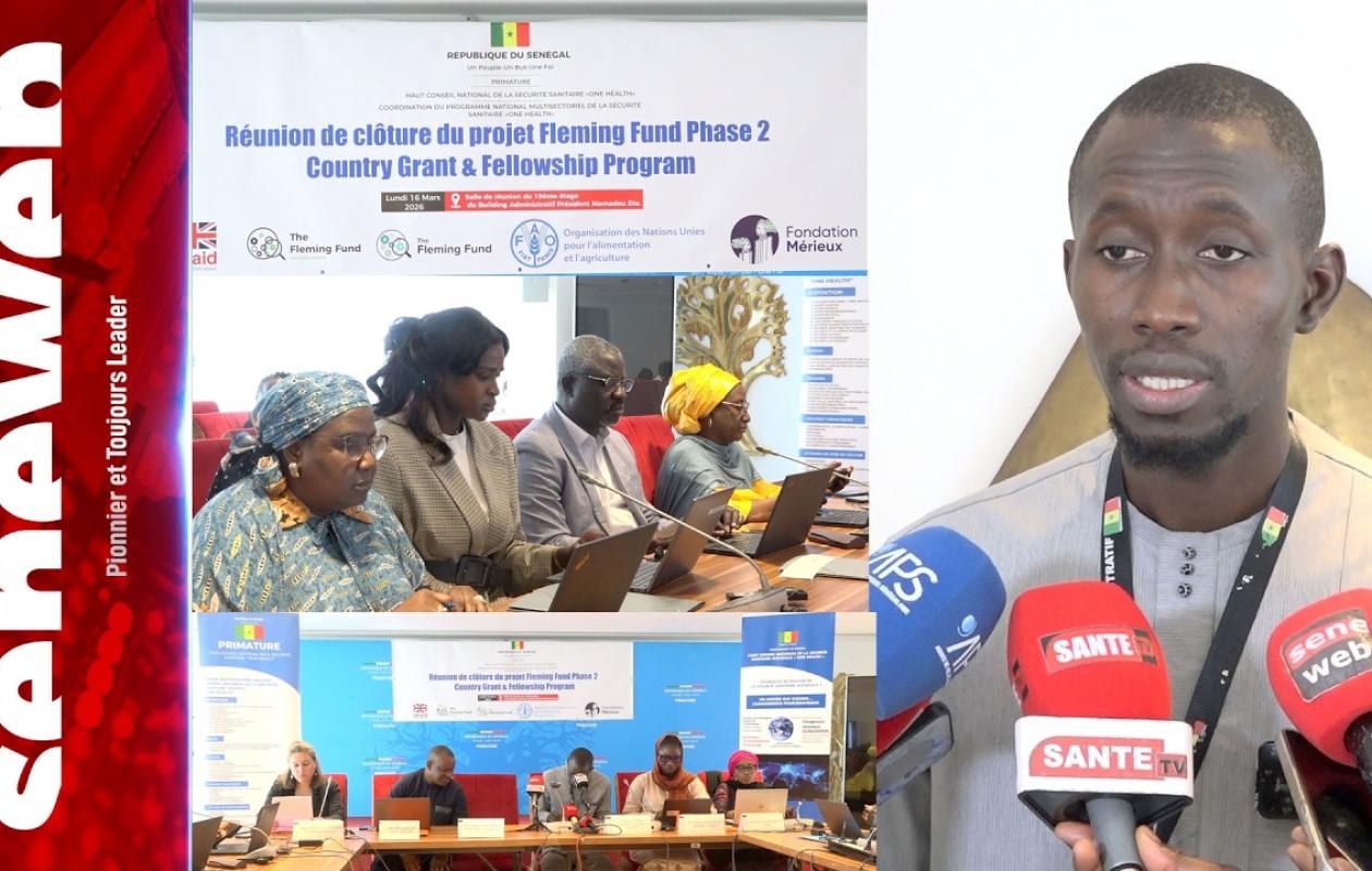 Projet Fleming Fund Phase 2 et programme Fellowship Sénégal : le Sénégal fait le point sur la résistance aux antimicrobiens