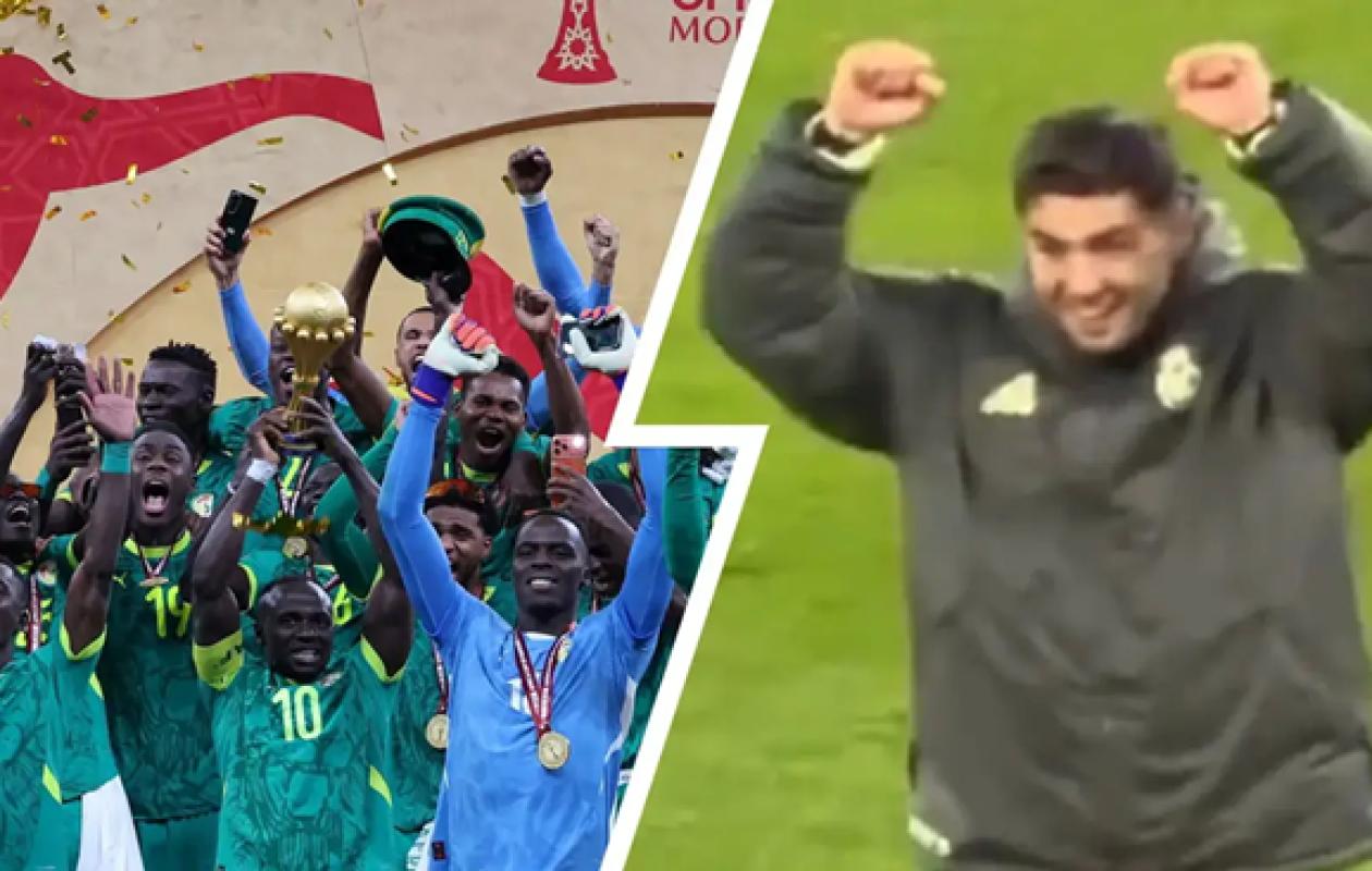 CAN 2025: la réaction de Brahim Diaz qui apprend en direct le sacre du Maroc sur tapis vert