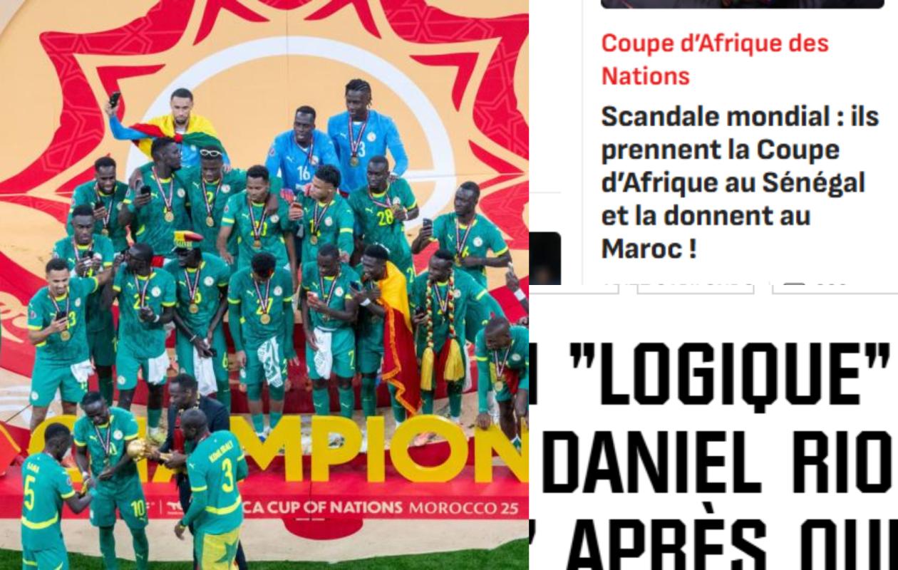 Décision de la CAF concernant Maroc - Sénégal: La réaction de la presse internationale
