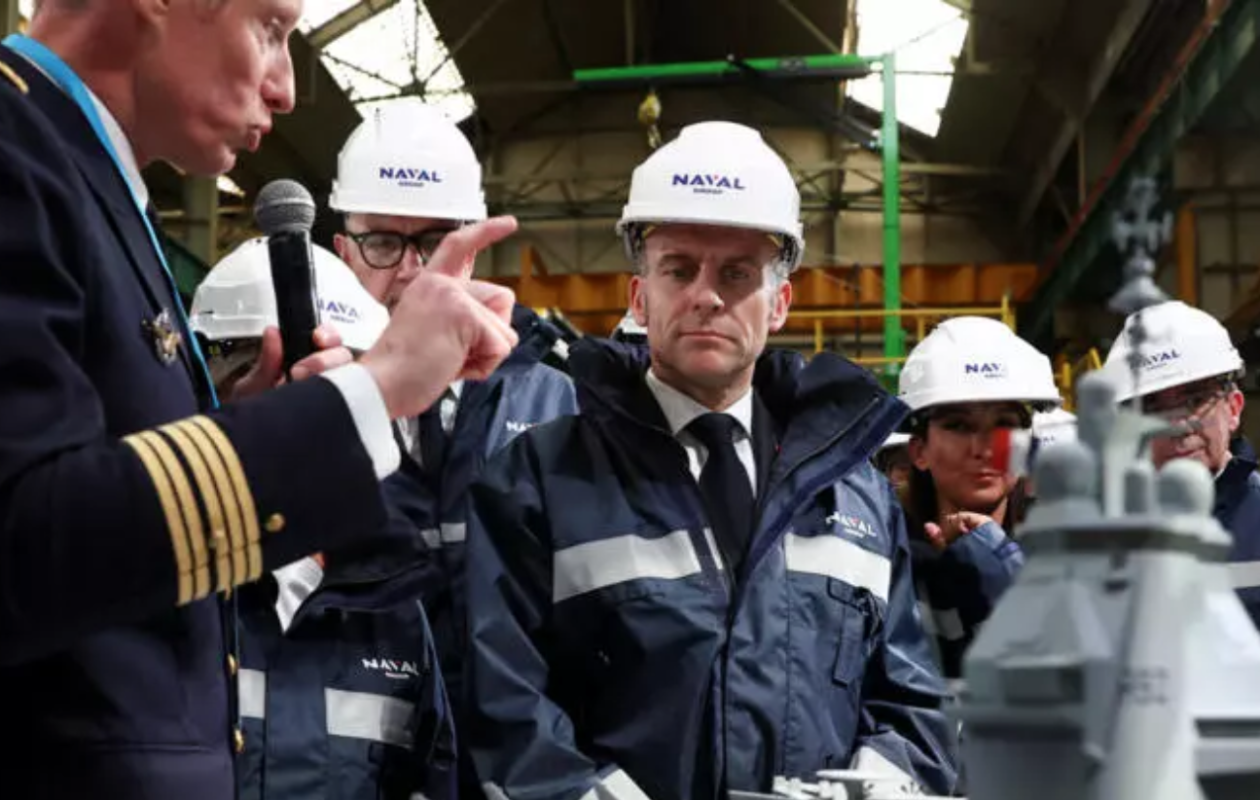 Le futur porte-avions français portera le nom de «France libre», annonce Emmanuel Macron