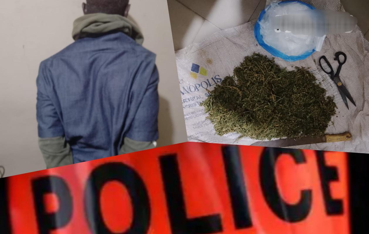 Guédiawaye : Un dealer arrêté par la SU avec 1 kg de "yamba" et un coupe-coupe
