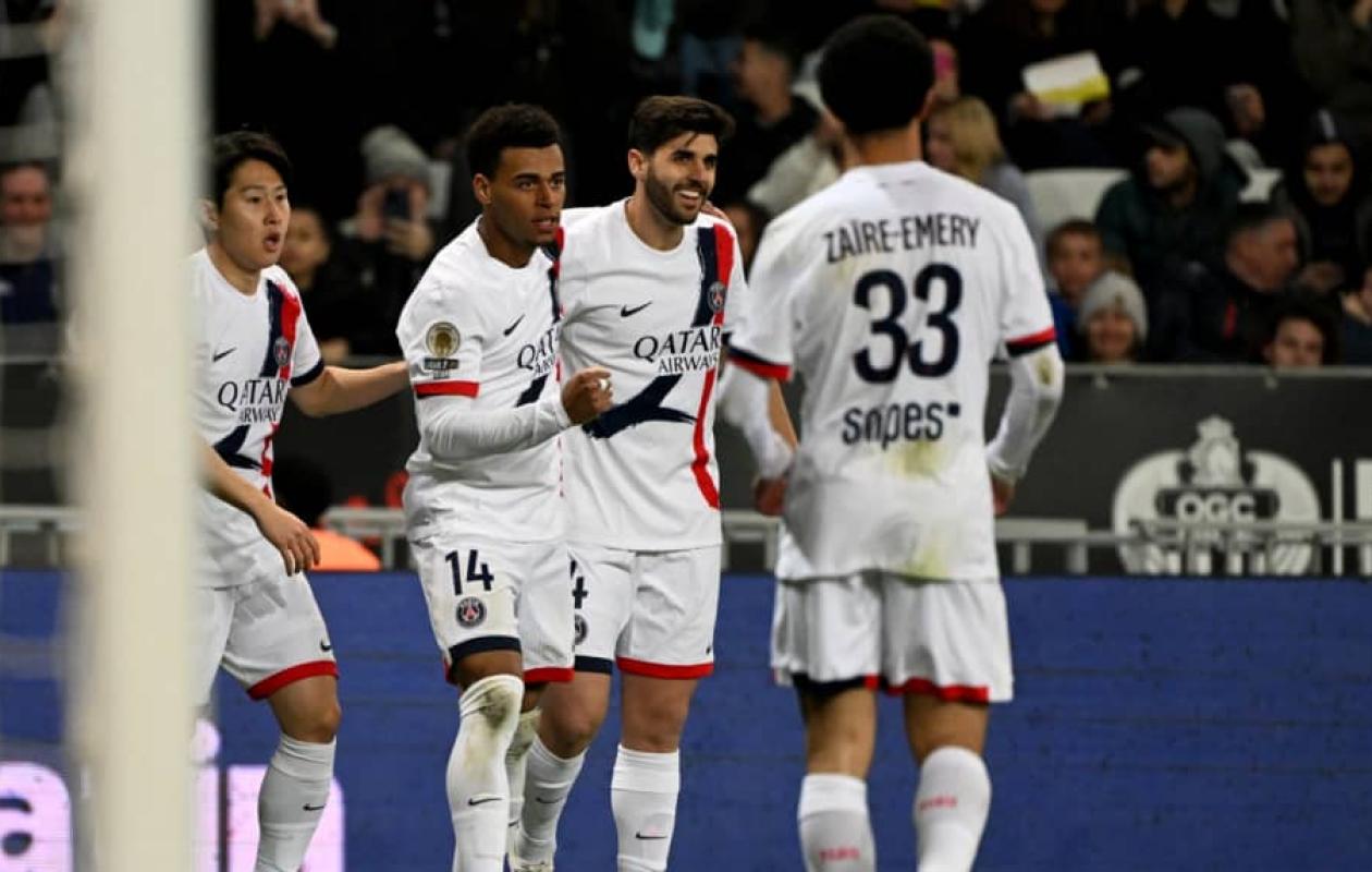 Ligue 1: Le PSG se promène à Nice 4-0 et reprend la tête