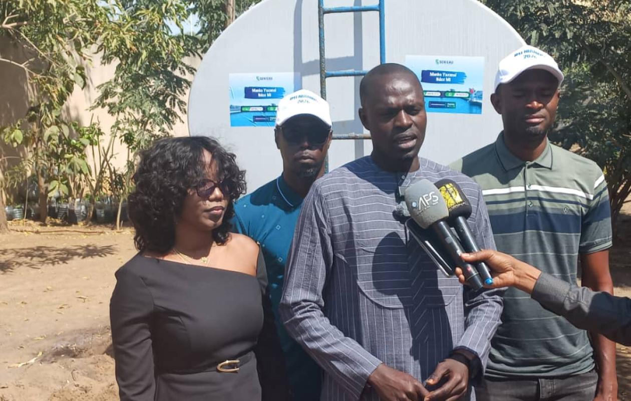 Journées Mondiales de la Jeunesse à Nianing : la Sen’Eau assure une desserte en eau sans faille