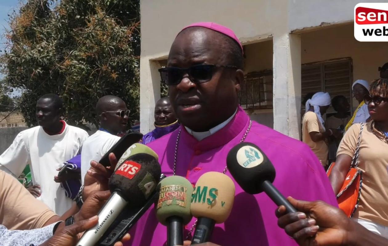 Ziguinchor : Mgr Manga encourage les jeunes à se lancer dans l'agriculture et à faire face aux illusions de la drogue et de l'alcool