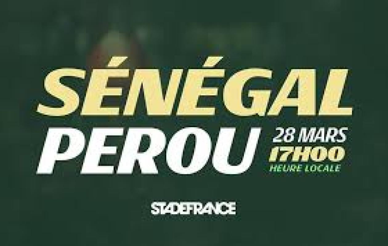 Sénégal – Pérou : Match à guichets fermés
