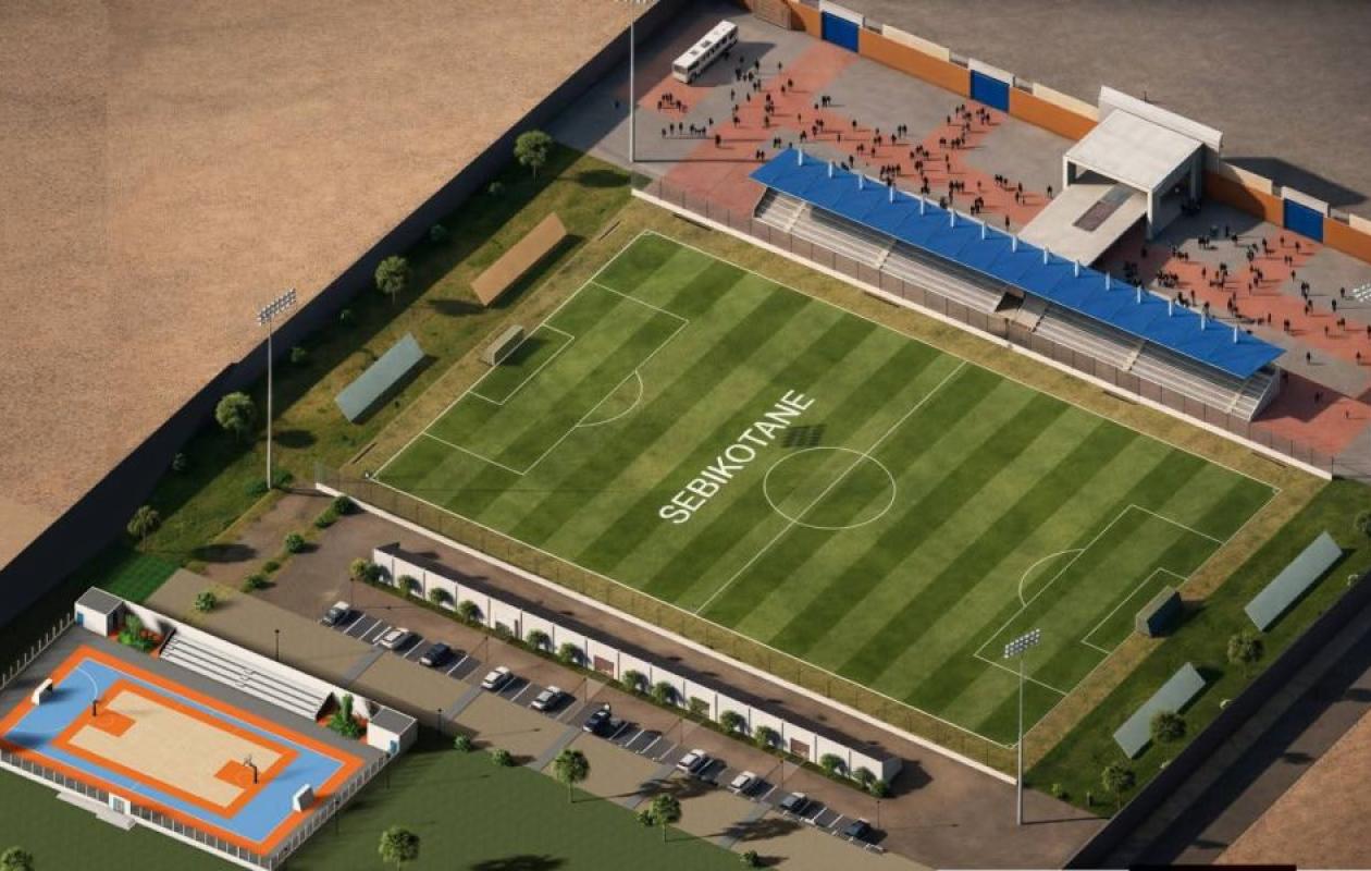 Nouveau stade de Sébikotane : coup d’envoi des travaux, le maire alerte sur les risques de vandalisme