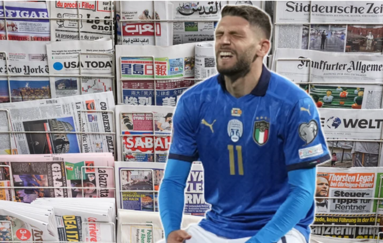 Élimination de l'Italie : colère et désillusion dans les médias transalpins