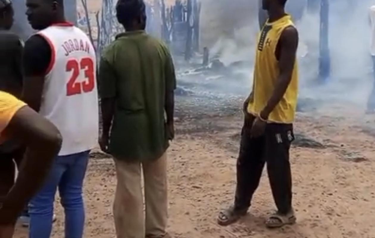Kédougou : Le feu« Seytane » ravage le village de Hamadihéry