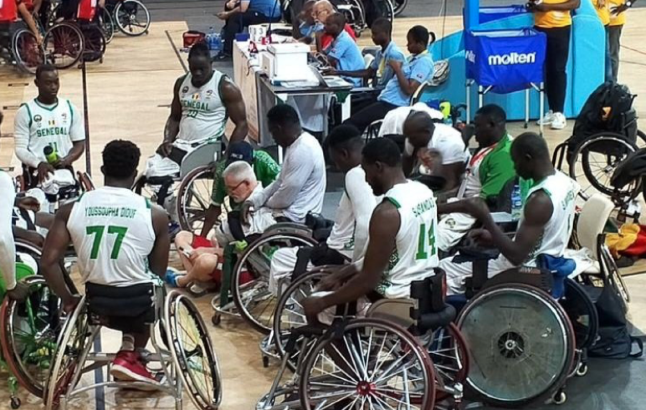 CAN basket fauteuil roulant : Le Sénégal tombe en demi-finales face au Maroc