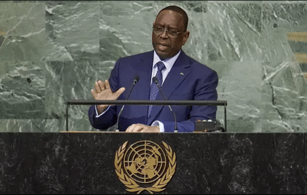 ONU : Macky Sall en tête des intentions, selon un sondage (Financial Afrik)