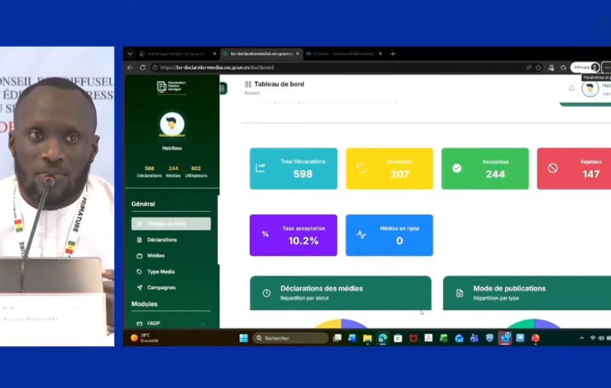 FADP 2025 : 164 dossiers approuvés sur 241 selon Habibou Dia