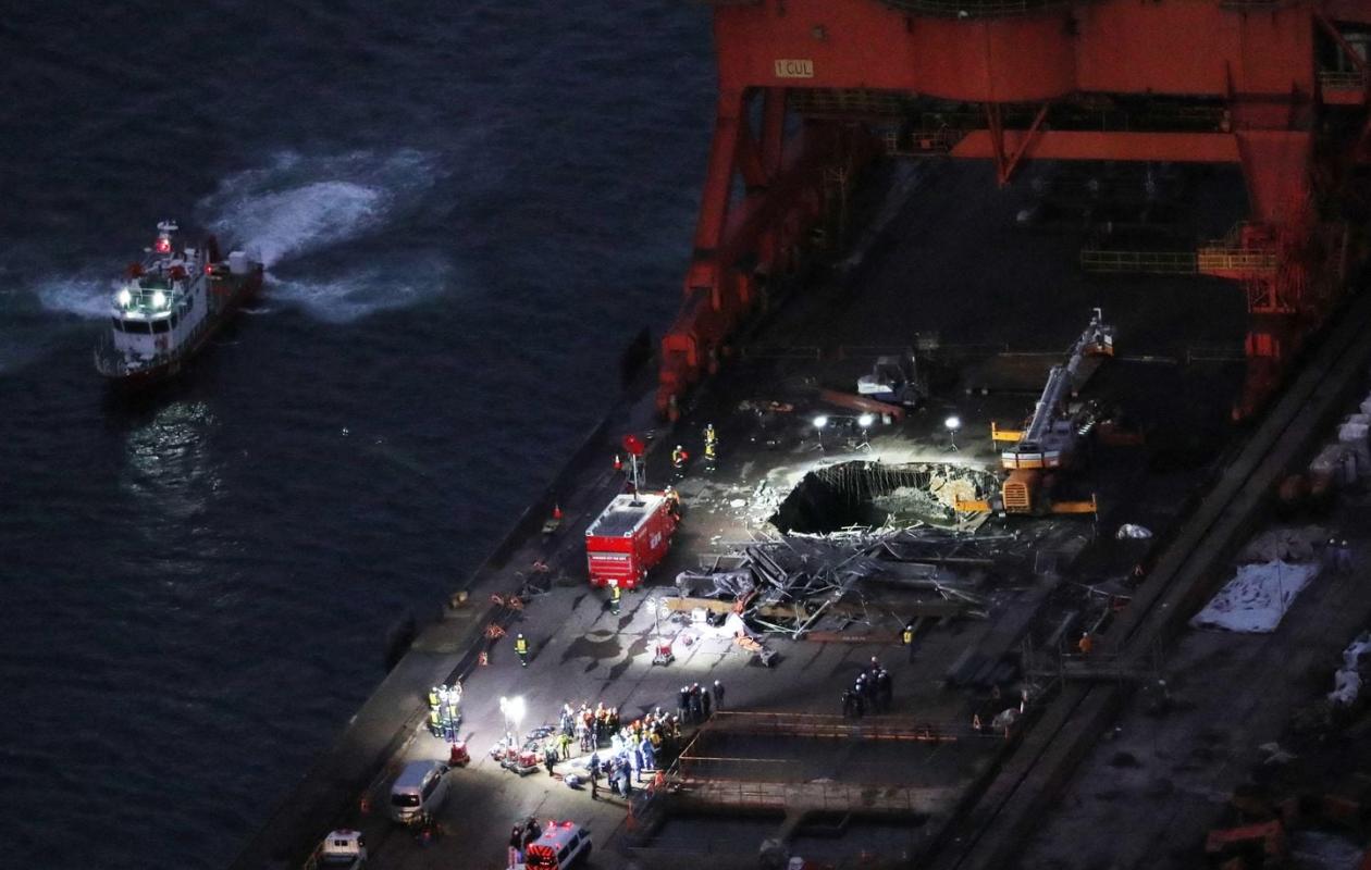 Japon : Deux morts dans l’effondrement d’un échafaudage géant près de Tokyo