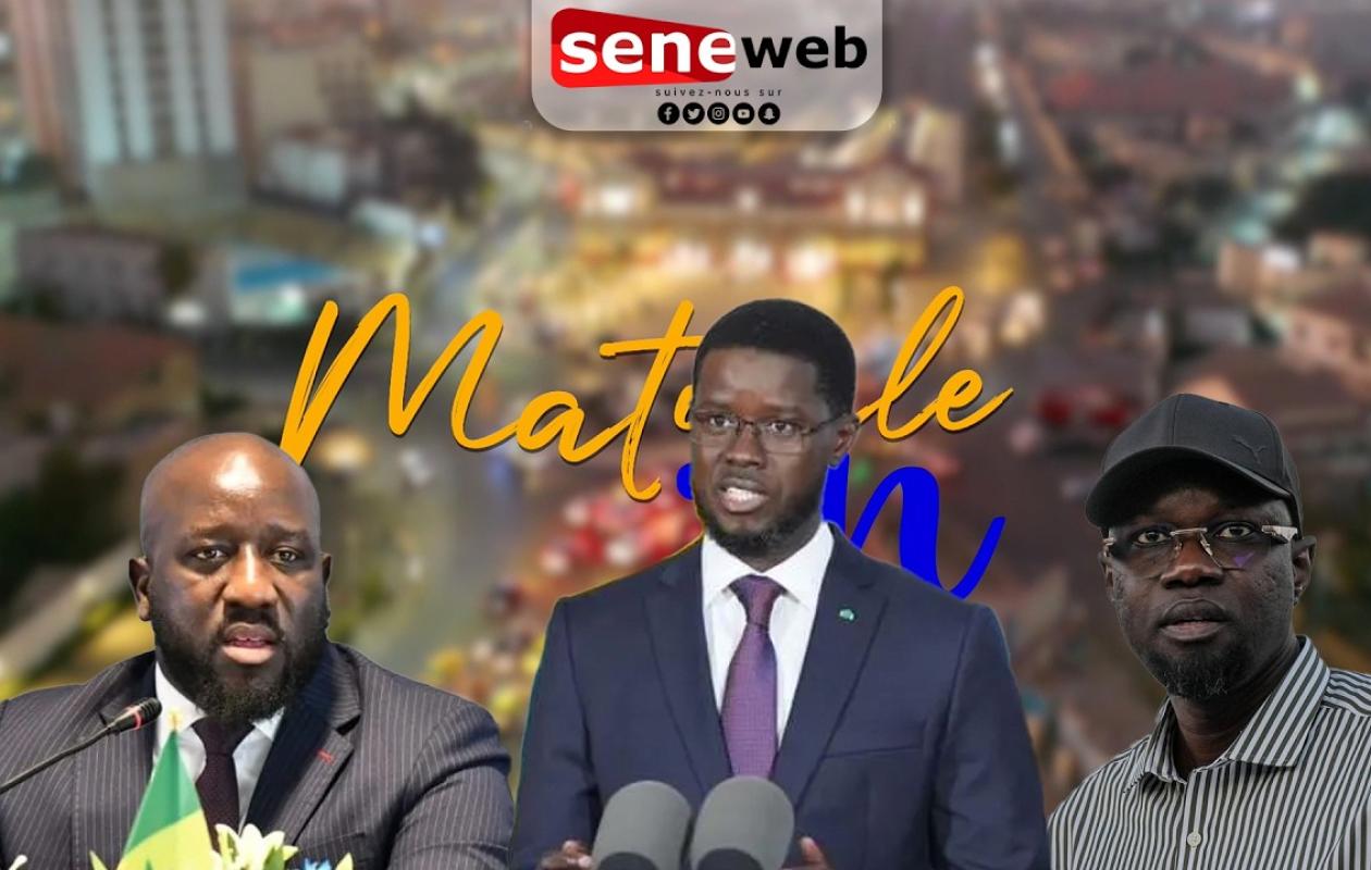 Suivez Matinale.Sn de ce Mercredi 08 Avril 2026