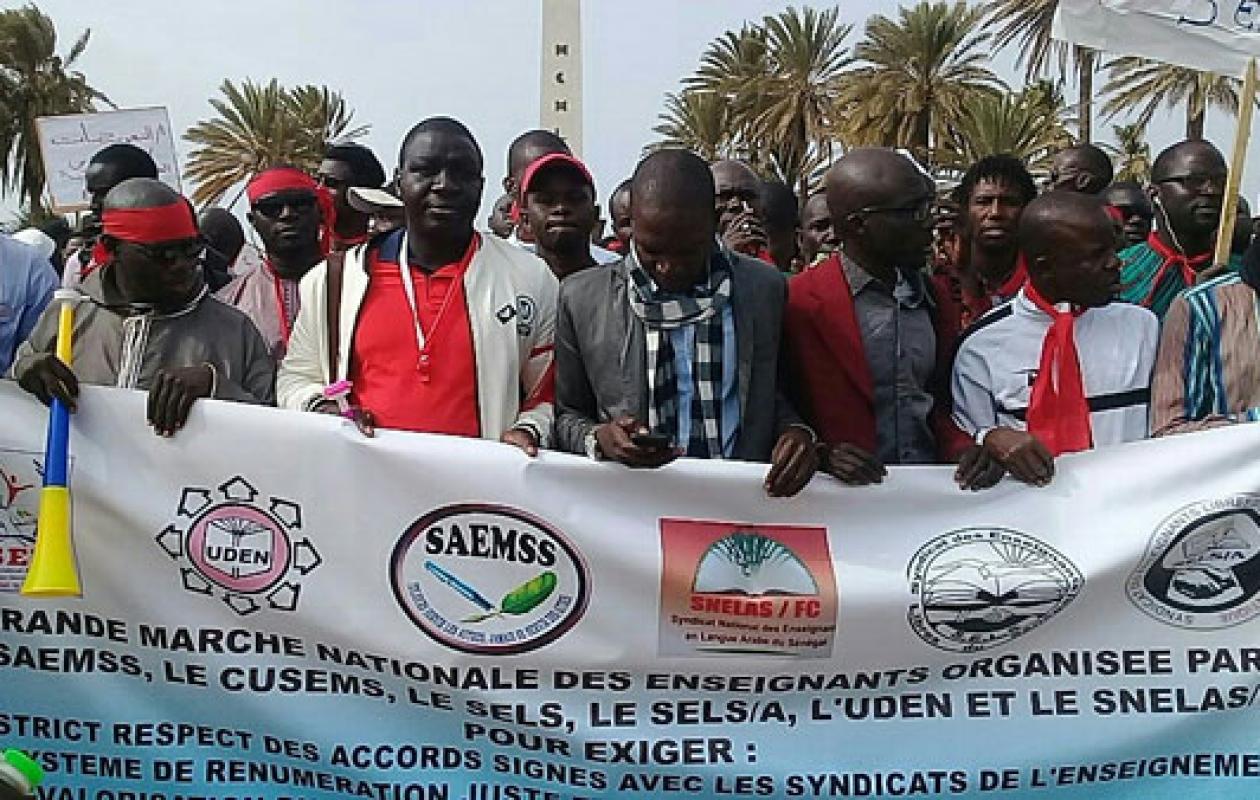 Financement de l’éducation : Syndicalistes et OSC portent le plaidoyer