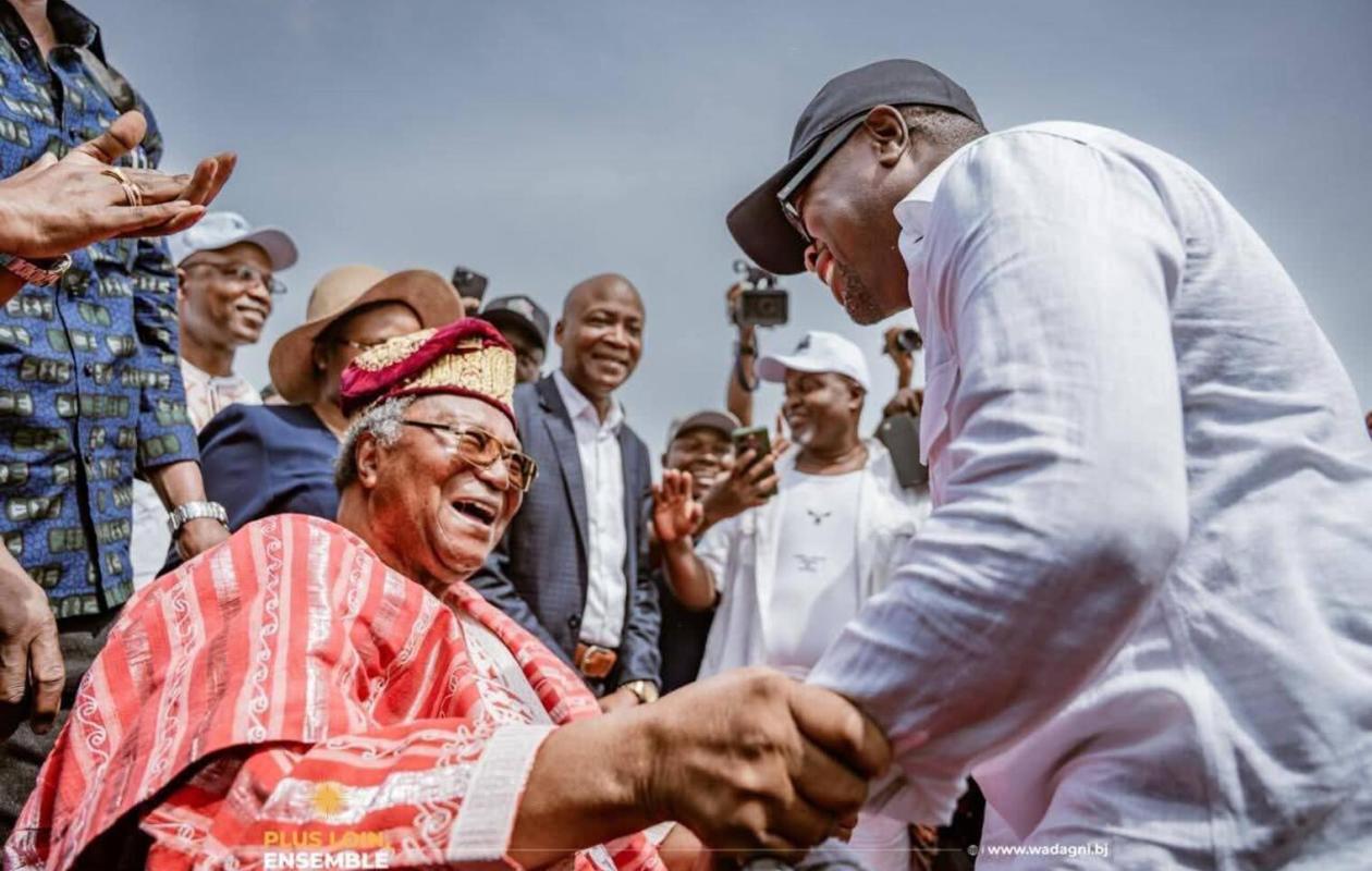 Présidentielle au Bénin : L’ex-président Soglo appelle à "voter massivement"pour Romuald Wadagni