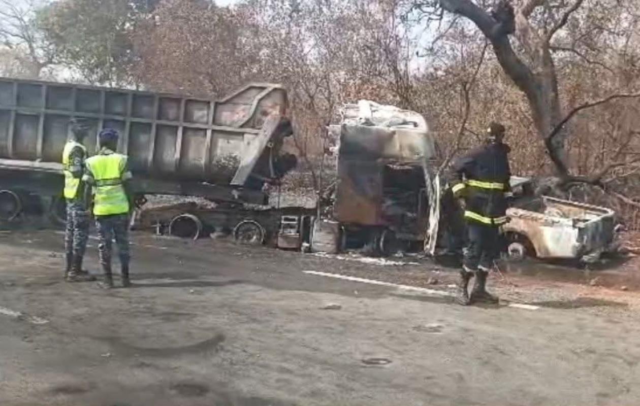 Sedhiou : Un mort dans la collision d'un camion et un 4x4
