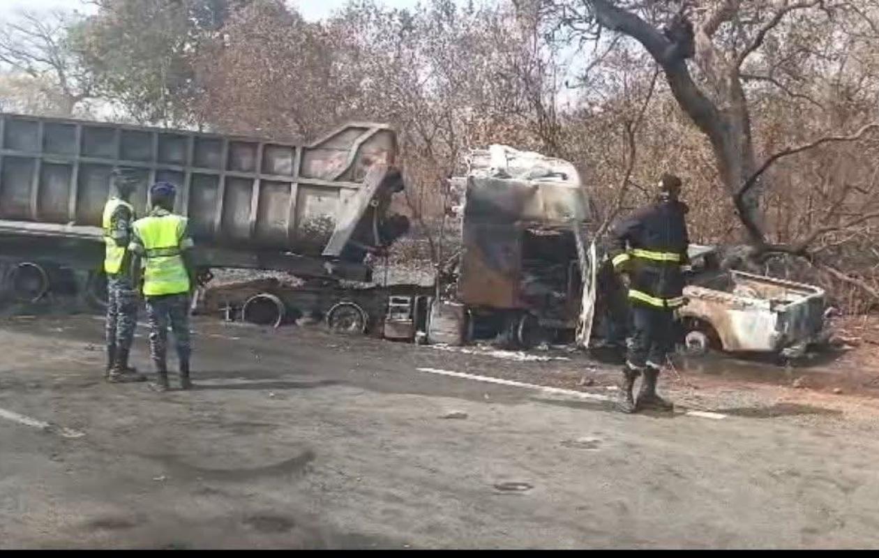 Sédhiou : L'identité du chauffeur mort calciné à Boussoura révélée