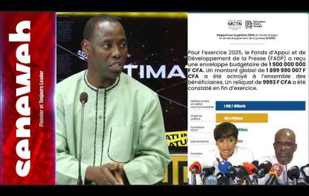 Sortie Maïmouna Ndour et cie sur les Fonds de la presse : Daouda Mine Répond et live des détails