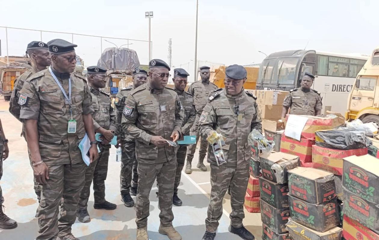 Burkina Faso : plus de 612 millions F CFA de marchandises saisies par les Douanes