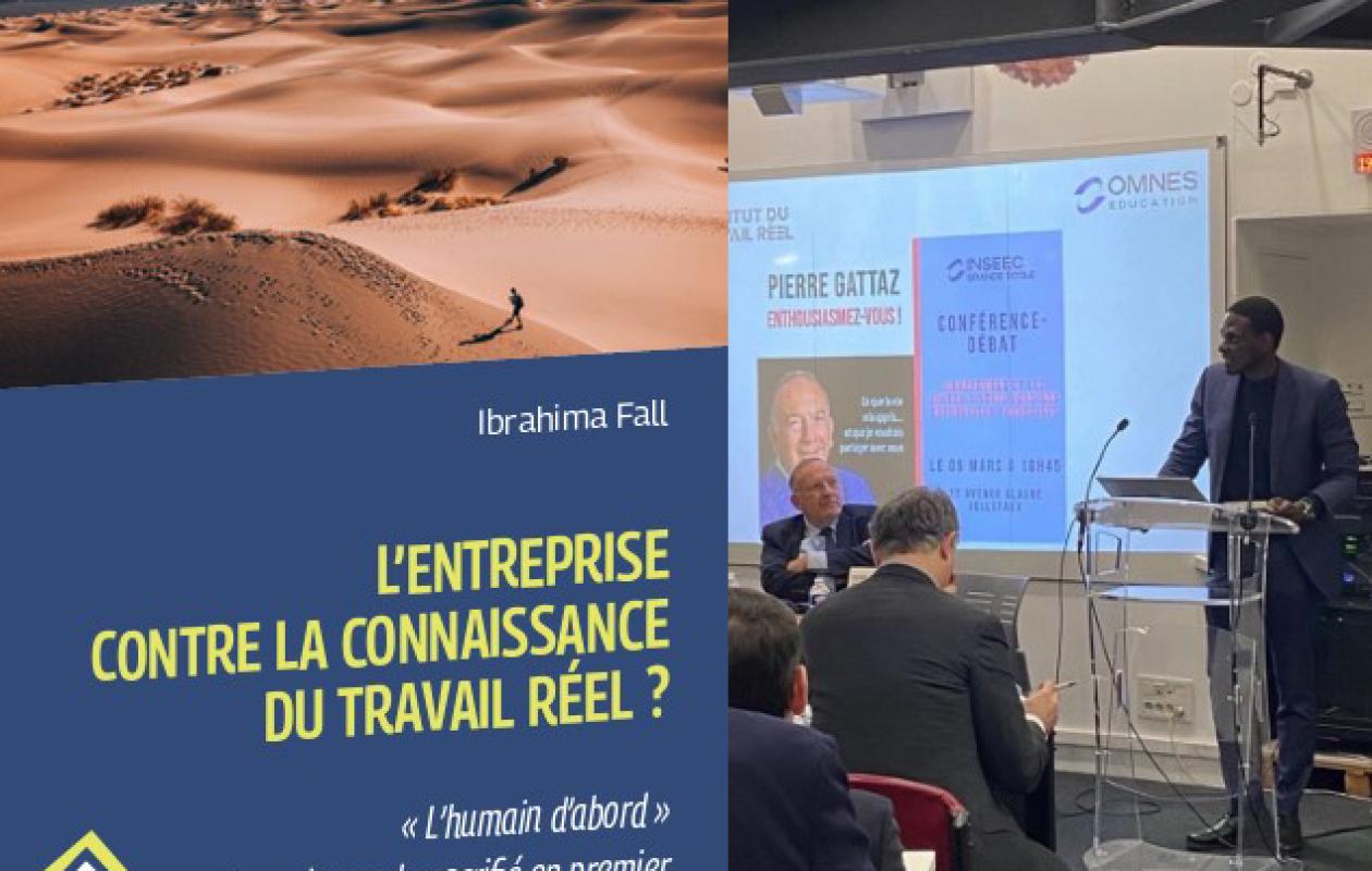 Management : Ibrahima Fall publie « L’entreprise contre la connaissance du travail réel ? »